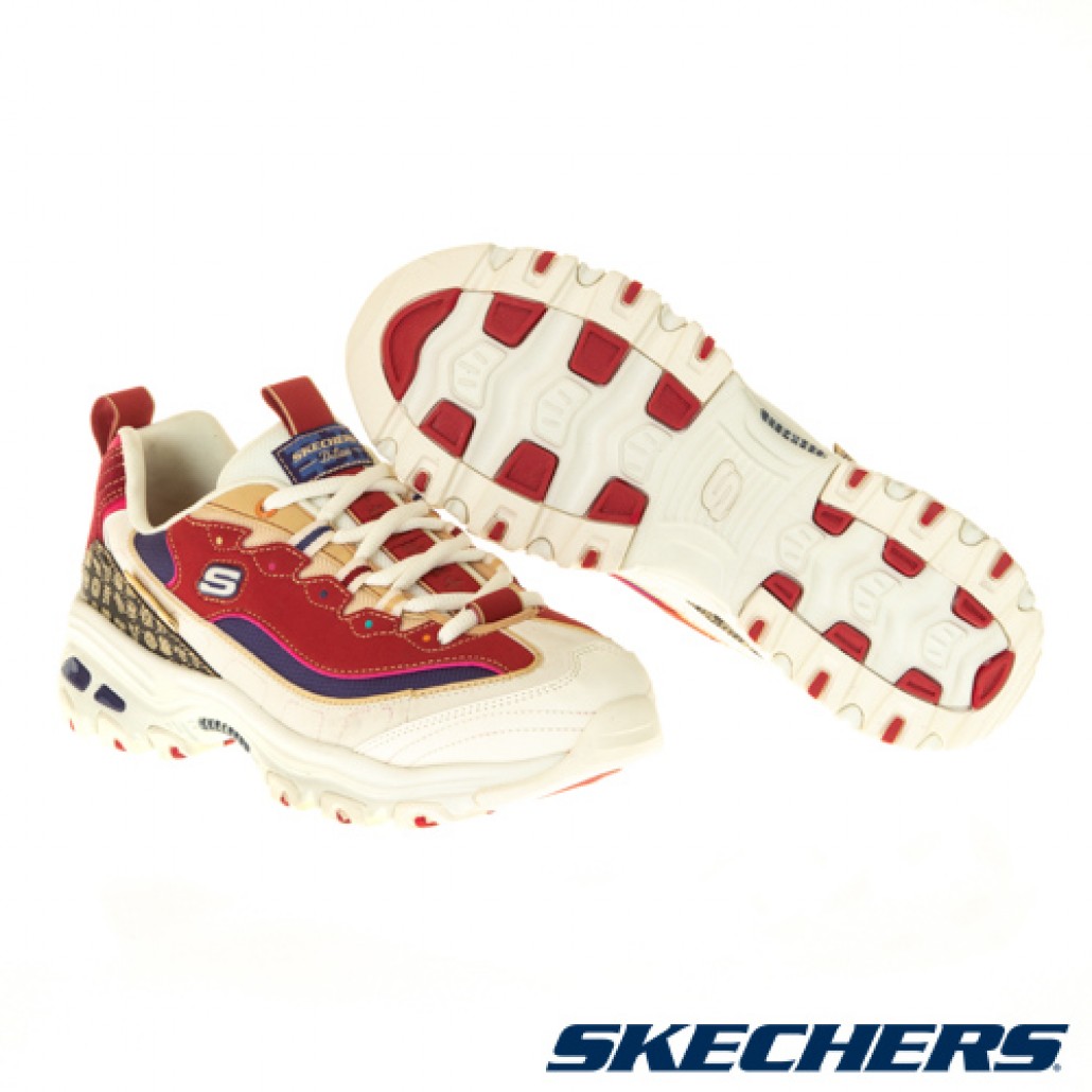 Skechers d'lites outlet rouge