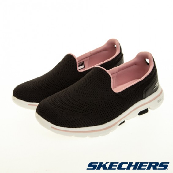 skechers leather and mesh go walk